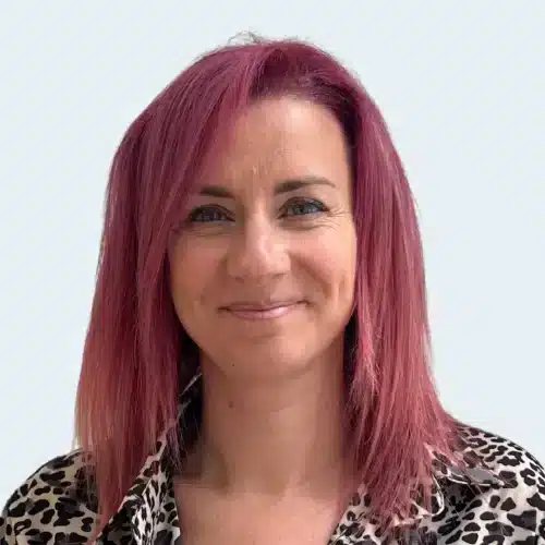 Senior Marketing Recruitment Consultant Emma Berwick looks confident and professional