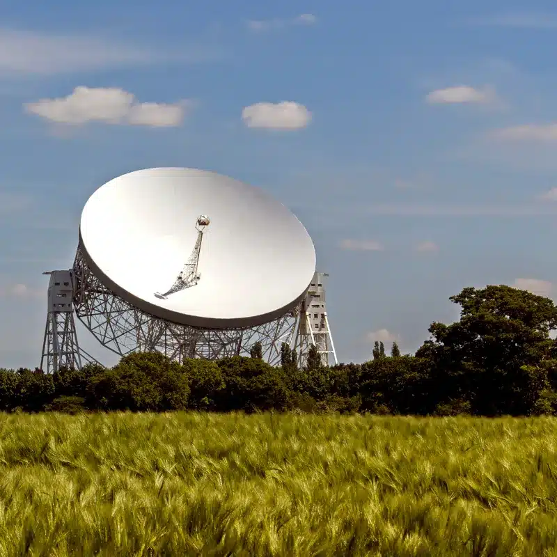 The Jodrell Bank Centre near Macclesfield in Cheshire